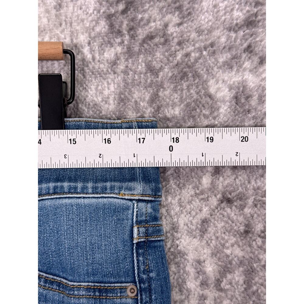 Spanx Jeans 1X Womens Seamed Front Wide Leg Pull On - Picture 3 of 7